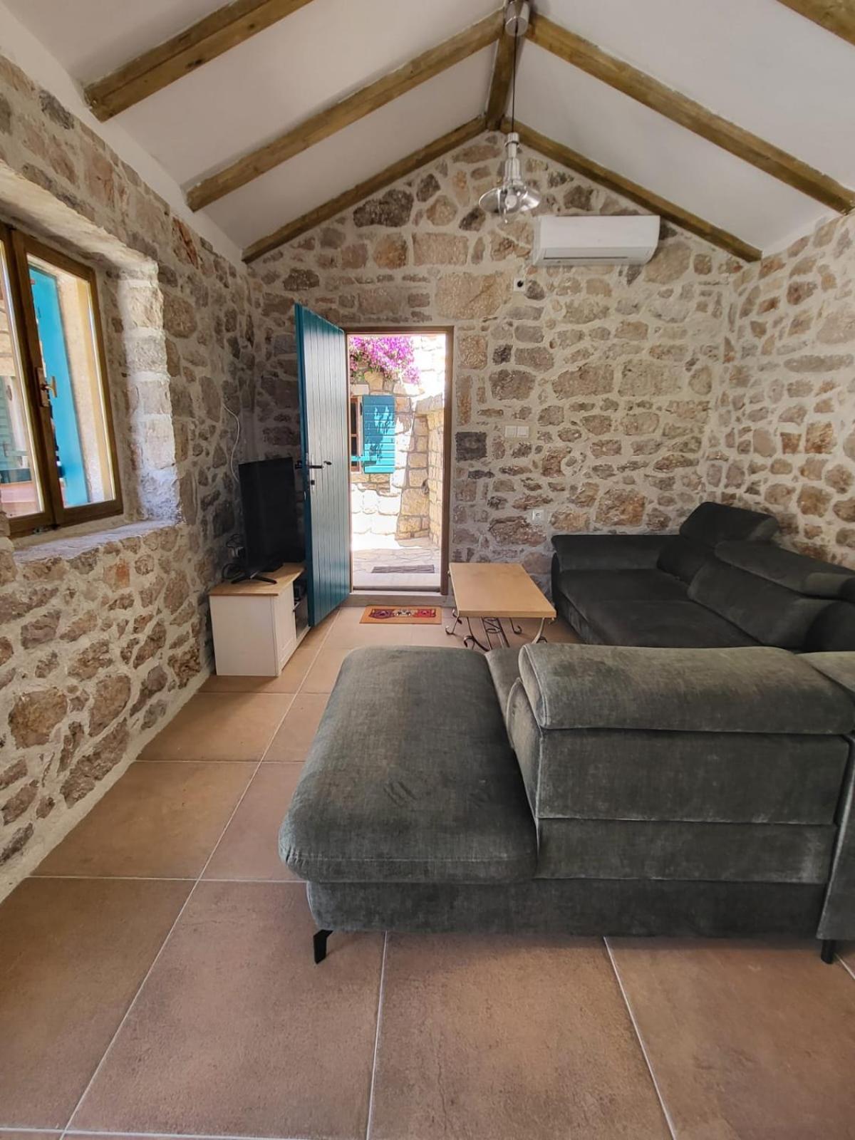 Stone House Knezevic Villa Vinjerac Bagian luar foto