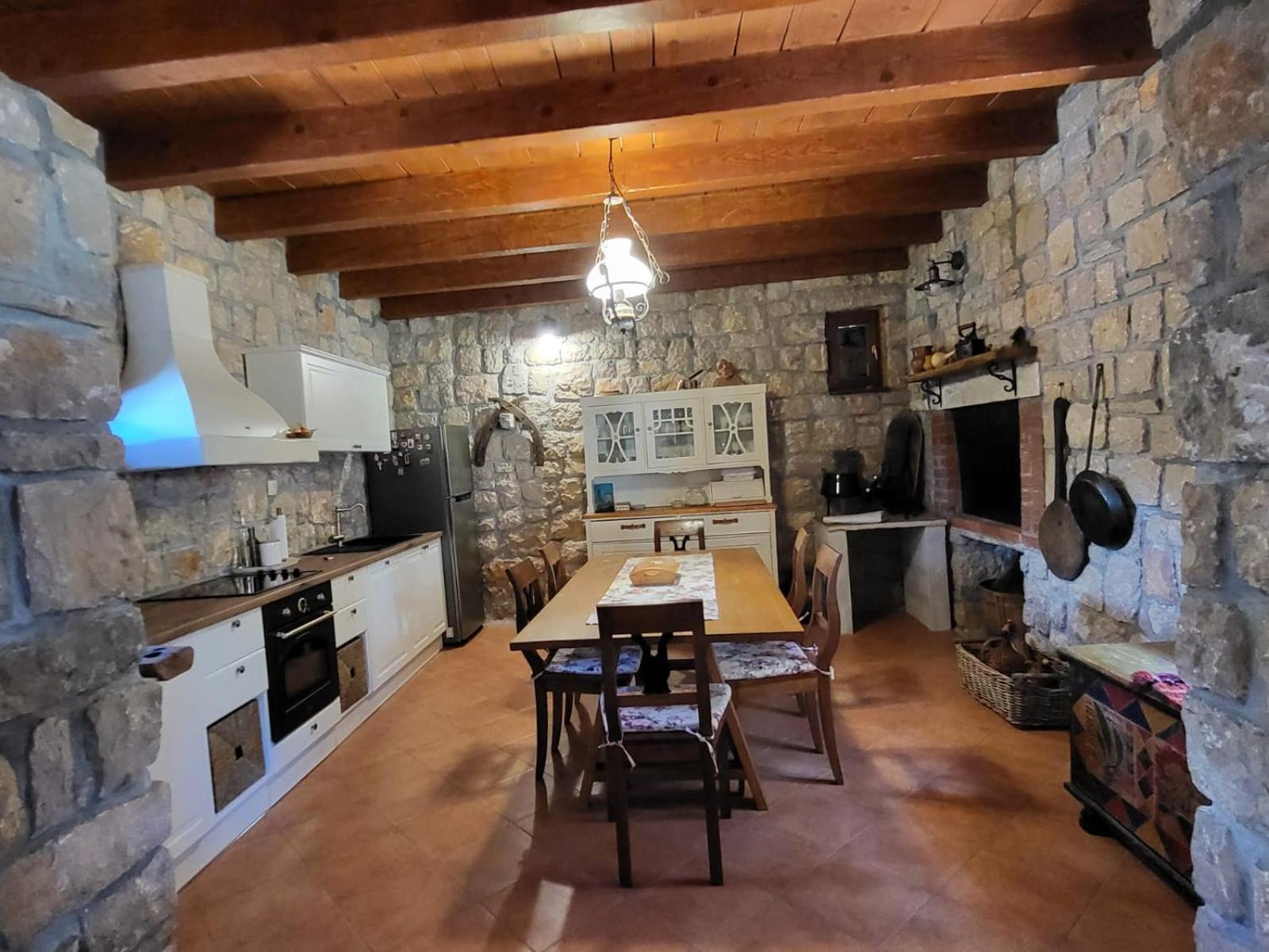 Stone House Knezevic Villa Vinjerac Bagian luar foto