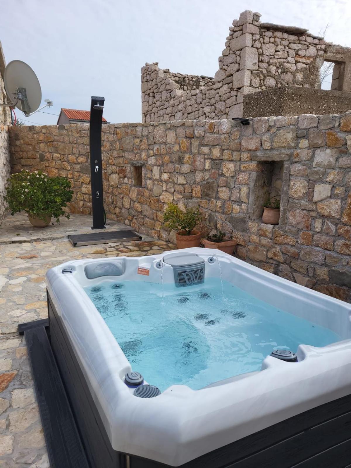 Stone House Knezevic Villa Vinjerac Bagian luar foto