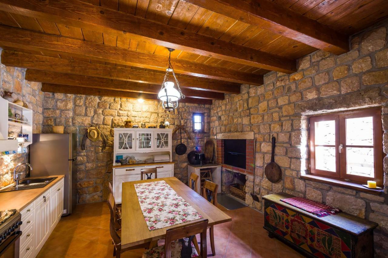 Stone House Knezevic Villa Vinjerac Bagian luar foto